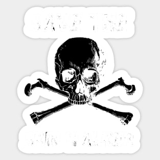 SAVE THE SKINWALKER - Funny scary Sticker